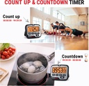 ThermoPro TM-01 Digital Laboratory timer with countdown function