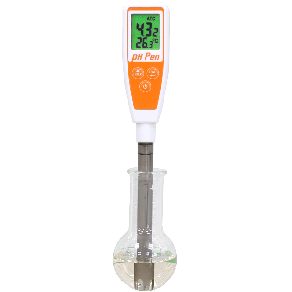 AZ Digital Long probe pH/Temperature Pen, IP65 Waterproof pH Meter