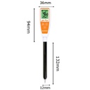 AZ Digital Long Glass probe Sharp Tip pH/Temperature Pen