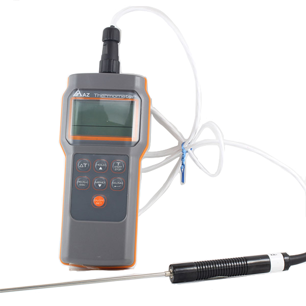 AZ Waterproof IP67 Food Safety HACCP Thermometer with PT100 RTD Temperature Sensor