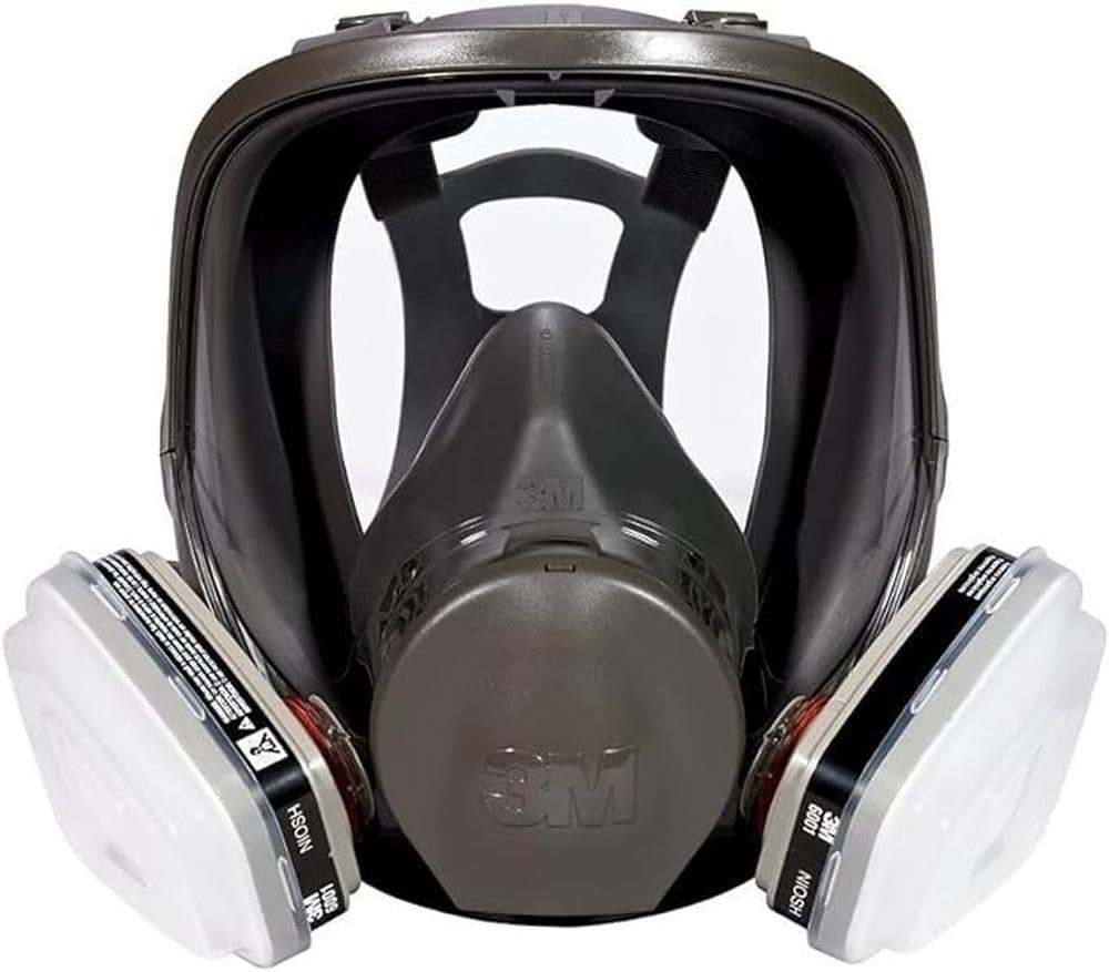 3M Full Face Mask Respirator With a pair of Cartridge