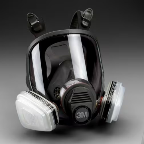 3M Full Face Mask Respirator With a pair of Cartridge