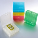 Biologix Polypropylene Cryobox, 5 Assorted Colors per pack