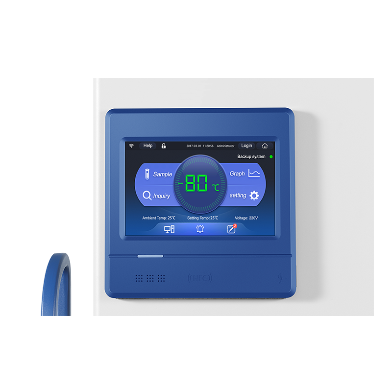 Haier Biomedical Salvum Low Energy ULT Freezer, LCD Touch Screen, -40°C~-86°C