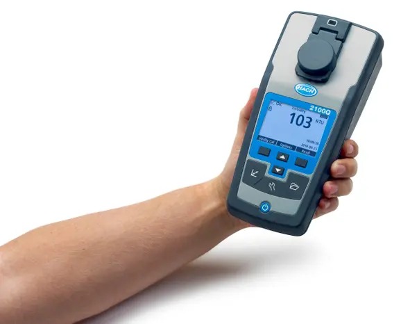 Hach 2100Q Portable Turbidity meter With Tungsten filament lamp (EPA)