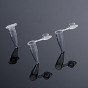 Biologix 0.2 mL PCR Tubes, Flat-Top Caps, Clear, DNase & RNase free
