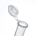 Biologix Microcentrifuge Tubes, Clear, Sterile with flat Snap caps