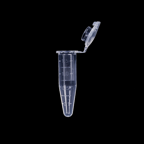Biologix Microcentrifuge Tubes, Clear, Sterile with flat Snap caps