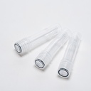 Biologix Polypropylene Self-Standing Vials assembled with clear caps, Sterile