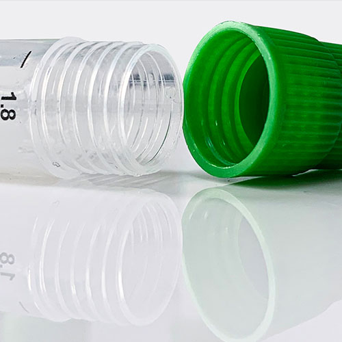 CryoKING® Cryogenic Vials, Side Barcoded, sterile, External Thread