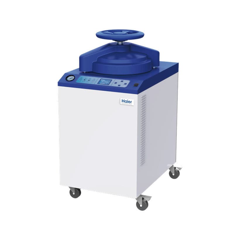 Haier Biomedical Vertical Automatic High-pressure Steam Steriliser, 80L