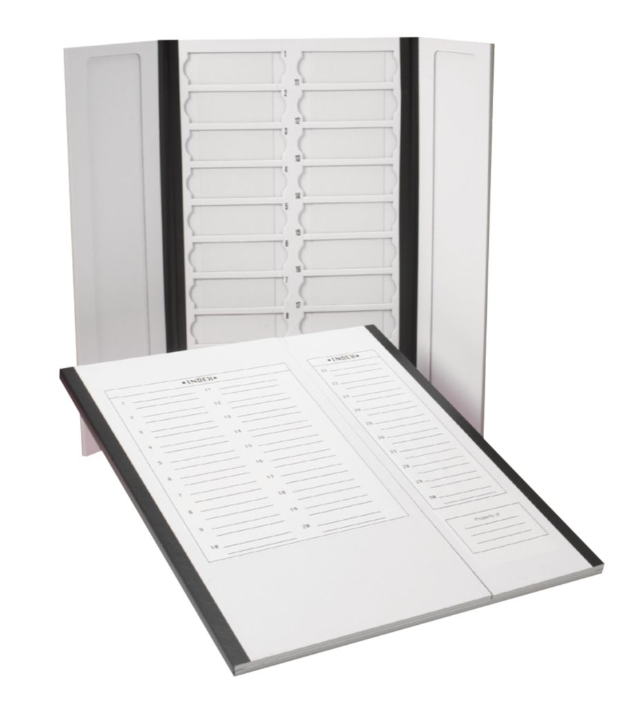 VWR® Slide folders, carboard for 20 slides
