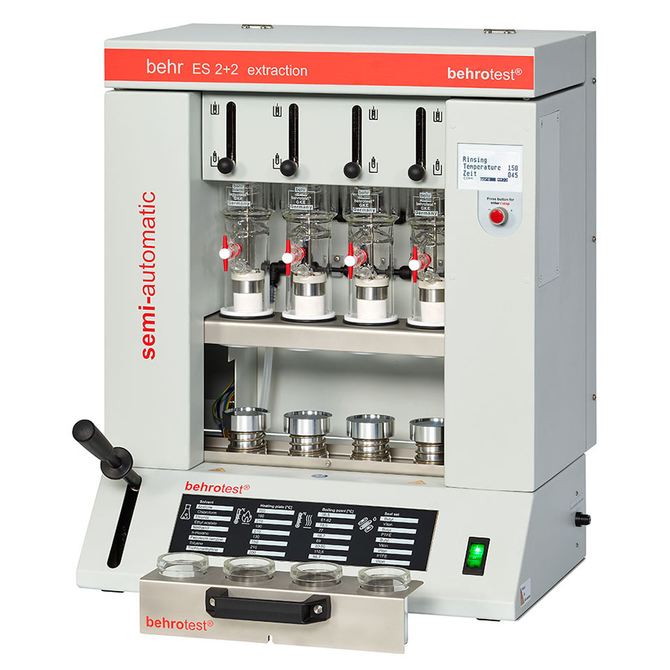 Behr behrotest extraction unit according to Randall 6 sample positions, semiautomatic
