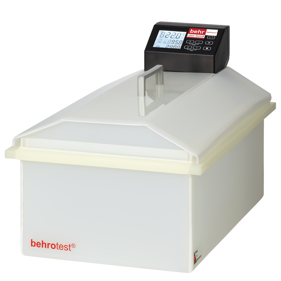 Behr behrotest temperating bath with magnetic stirrer and lid