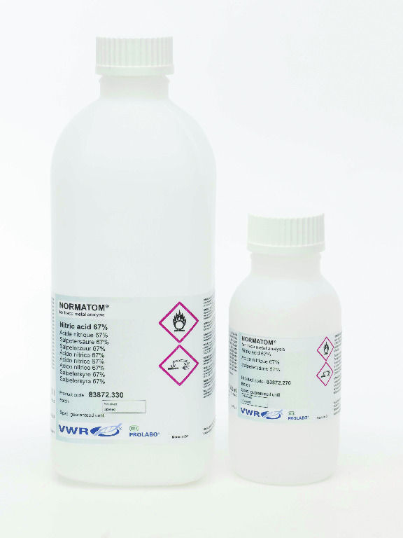 VWR Nitric acid 69%, NORMATOM® for trace analysis