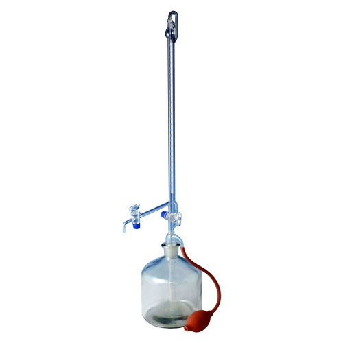 Auto Zero Automatic Burette With Rotaflow PTFE Stopcock & 2000mL reservoir bottle