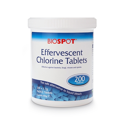 Effervescence Chlorine Tablets, 3.25g (1.7g NaDCC)