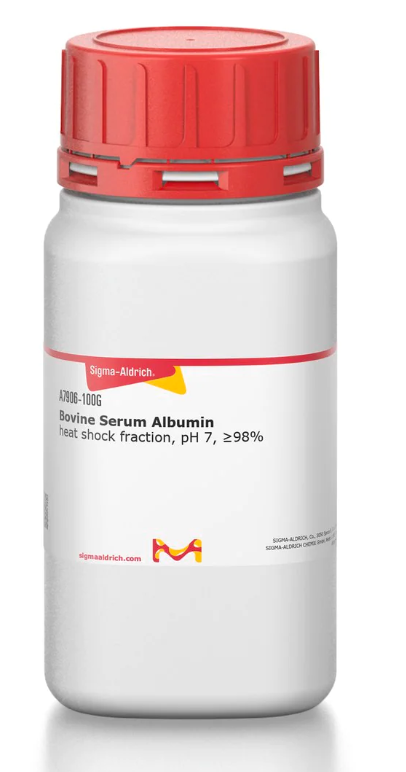 Sigma-Aldrich Bovine Serum Albumin, BSA, heat shock fraction, pH 7, ≥98%