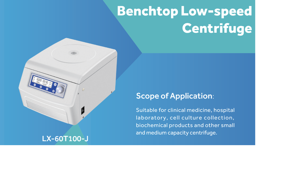Haier Biomedical Benchtop Low-Speed Digital Clinical Centrifuge Without rotor