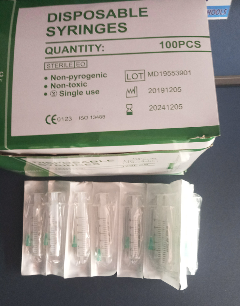 Sterile Syringe and Needles