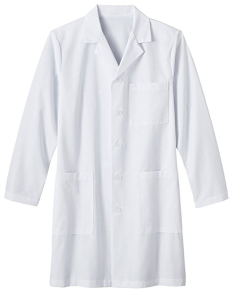 Labmart High Quality Laboratory Coat, Long Sleeves, Cuffed