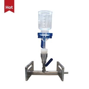 BIOBASE Stainless Steel Manifold Vacuum Filtration system With 300mL Glass Funnels and Lid