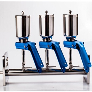 BIOBASE Stainless Steel Manifold Vacuum Filtration system With 300mL Stainless Steel Funnels and Lid