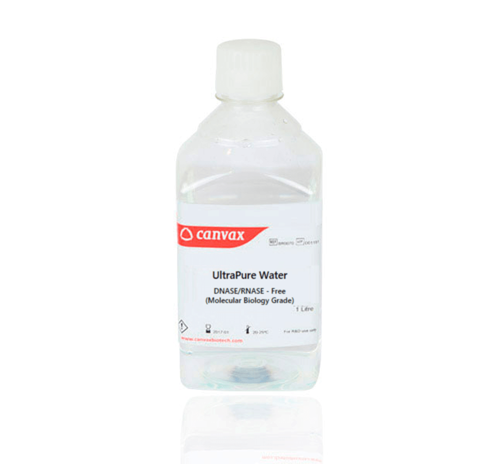 Canvax™UltraPure Water, DNase-, RNase- & Protease-Free (Molecular Biology Grade)
