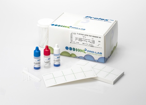 [PL.070B] PROLEX™ E. coli O157 Latex Test Reagent Kit (For 50 Tests)