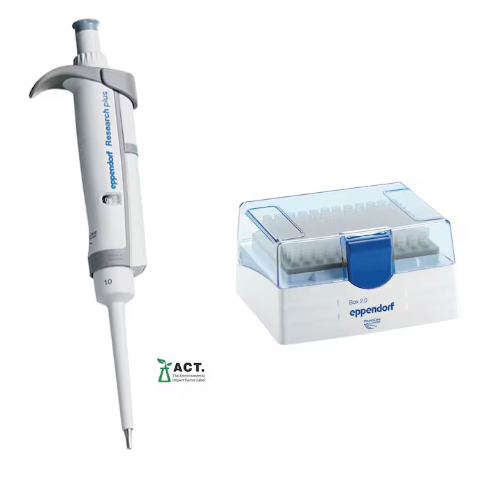 Eppendorf Research® plus, Single channel pipette, Variable