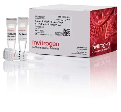 [12574018] Invitrogen™ Superscript™ III One-Step RT-PCR System With Platinum™ Taq DNA Polymerase (25 rxn)