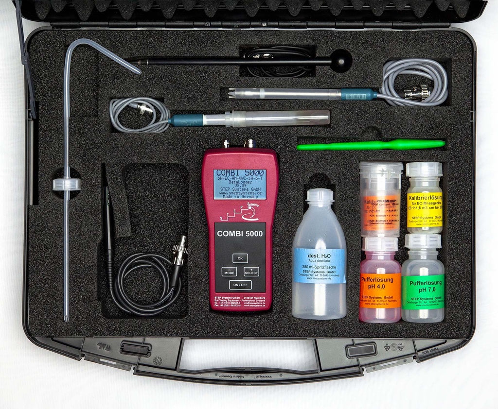COMBI 5000: 8-in-1 kit, Complete with brief case