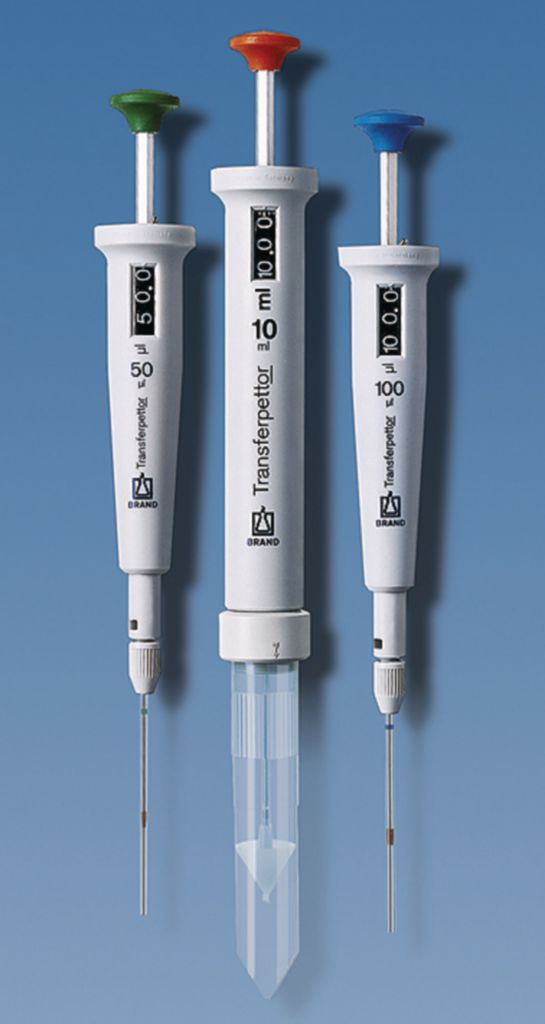 BRAND™ Transferpettor™ S Single-channel pipette, mechanical, variable volume