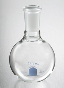 Quickfit® Round-Bottom Boiling Flask, Short Neck, Standard Ground Joint