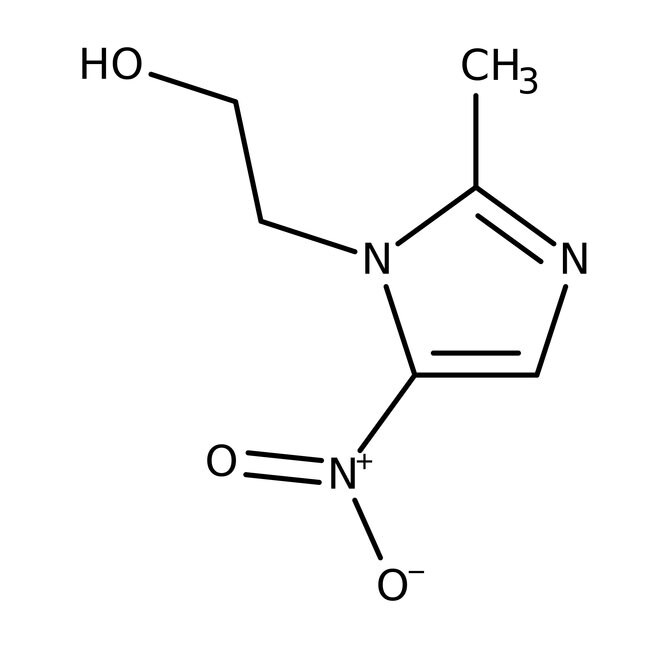 Thermo Scientific™ 2-Methyl-5-nitroimidazole-1-ethanol 99% (Metronidazole)