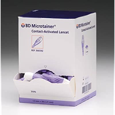 Bd Microtainer® Contact-Activated Lancets, 200Pcs/Pack