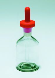 Glass Indicator bottle with dropper