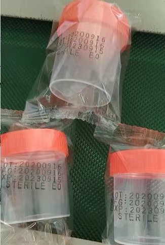 Plastic Universal sample containers, Sterile