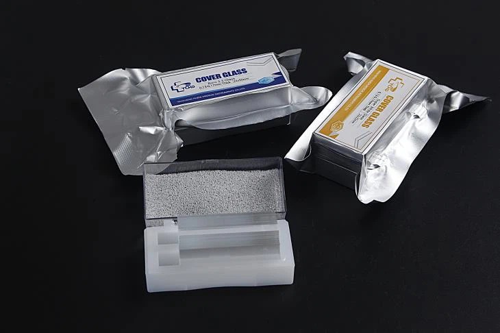 Microscope Cover Glass slides, square