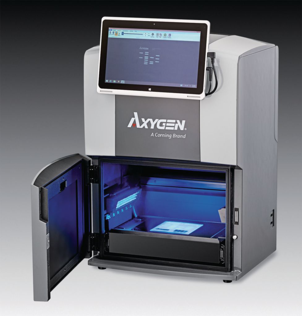 Axygen® Gel documentation system with Windows 8 tablet computer