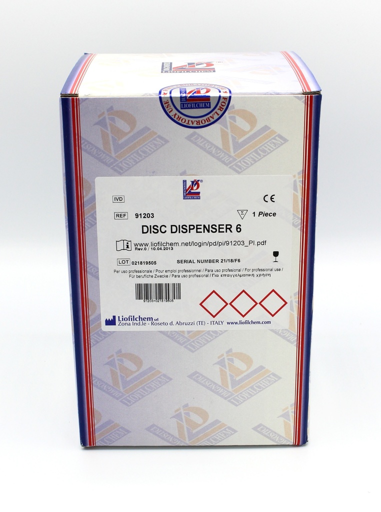 Liofilchem® AST Disc Dispenser
