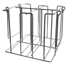 [W-005613] Stainless Steel Petri Dish rack (90mm x 40 dishes)