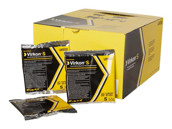 Virkon® S Disinfectants, 50×50 g sachet
