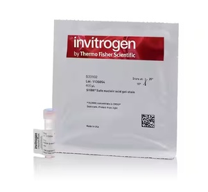 Invitrogen™ SYBR™ Safe DNA Gel Stain, 400 µL, 10,000X concentrate in DMSO