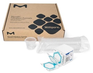 Millipore Microfil® with EZ-Pak®, sample volume 100 mL