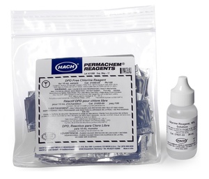 Hach Chlorine Dioxide Reagent Set, 0.04-5.00 mg/L ClO₂