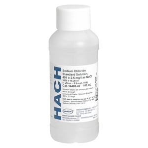 Hach Sodium chloride Conductivity standard solution, NIST, for conductivity probes