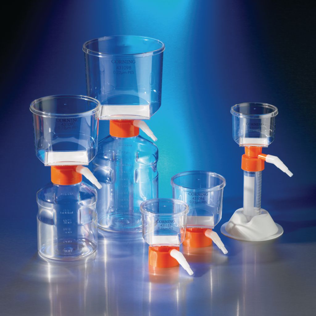 Corning® Bottle top vacuum filtration system