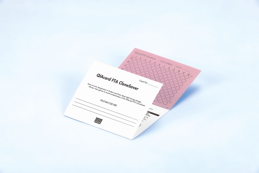 [WB120028] QIAcard® FTA® CloneSaver Indicating cards, 96 Sample areas per card