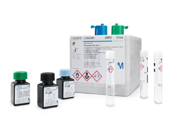 Merck Spectroquant® Magnesium Cell Test photometric, 5.0-75.0 mg/L (Mg) for 25 Tests